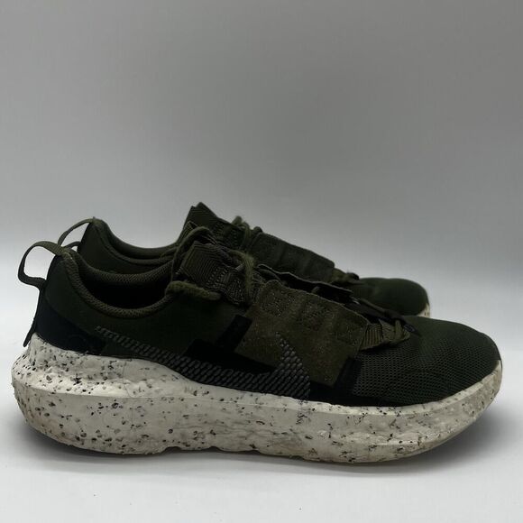 Nike Crater Impact Mens Size 9 Green Athletic Running Shoes Sneakers DB2477-302 - Picture 1 of 12